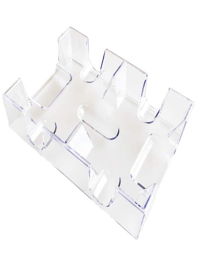 Yuanhe Clear 2 Deck Canasta Playing Card Tray-No Swivel Base - Image 5